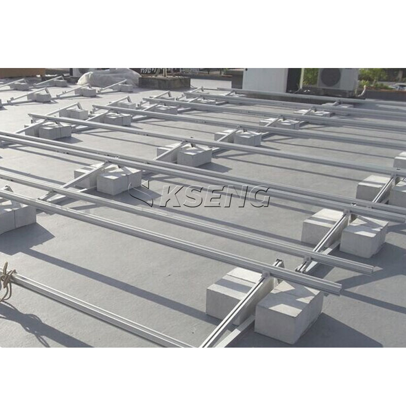 Flat Roof Triangle Ballast Solar Mounting