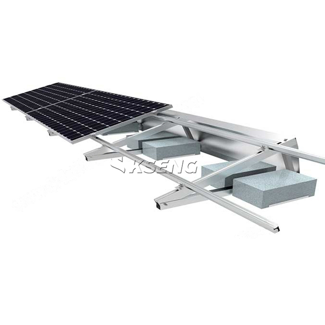 Flat Roof Triangle Ballast Solar Mounting