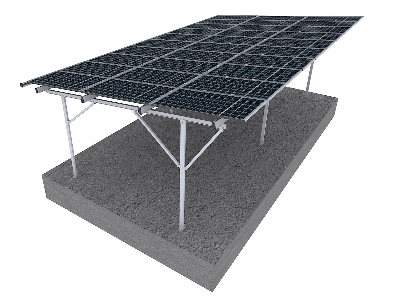 Y solar carport