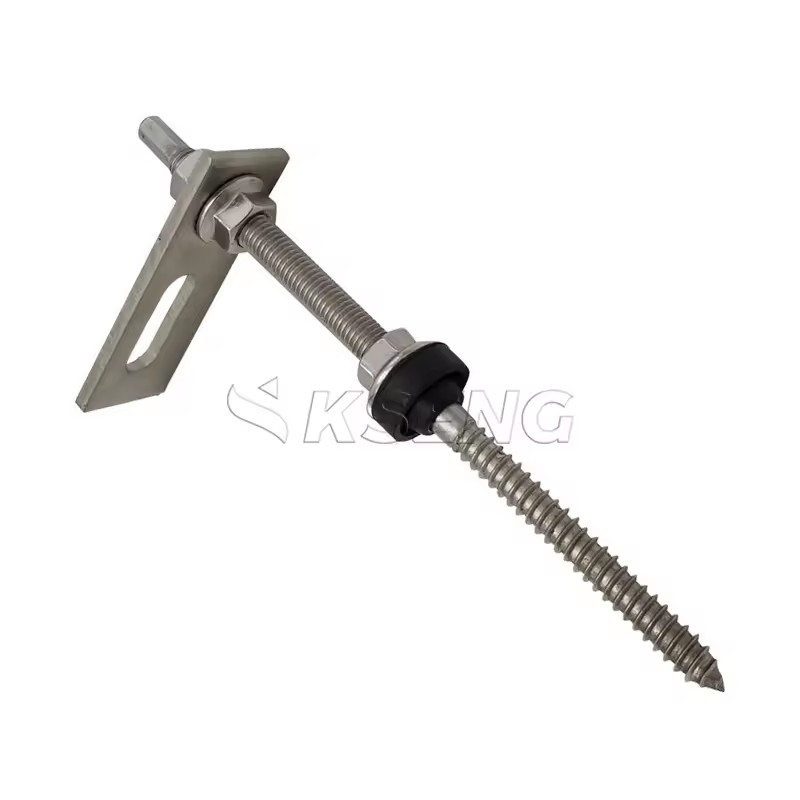 Stainless Steel Solar Hanger Bolts For Roof Solar Mounting System