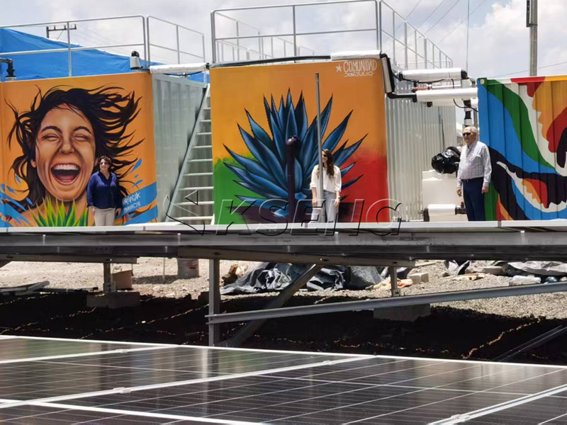 Case Study – Kseng Solar's Zn-Al-Mg Ground Solar Mount Powers Sustainable Water Treatment in Mexico