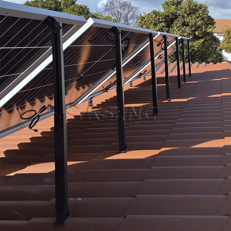 kseng-black-adjustable-solar-brackets-portugal-tile-roof-bracket-installation