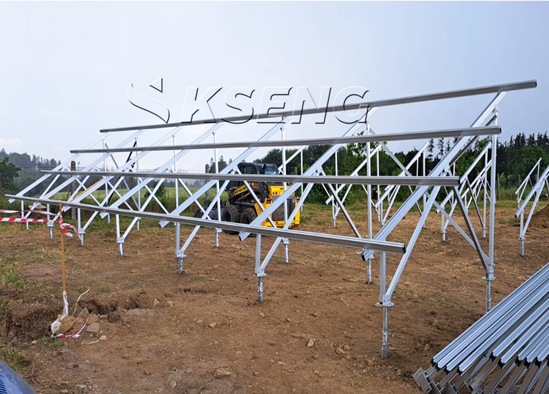 ground solar mounting system