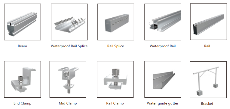 Y-solar carport accessories