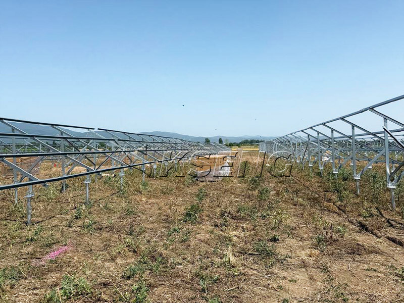 Zn-Al-Mg coated solar racking