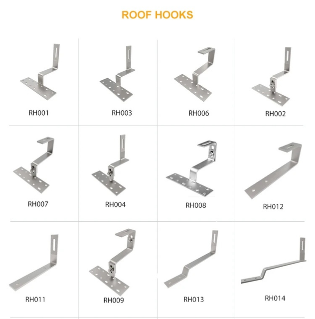 Stainless Steel Solar Panel Roof Mounting Hook
