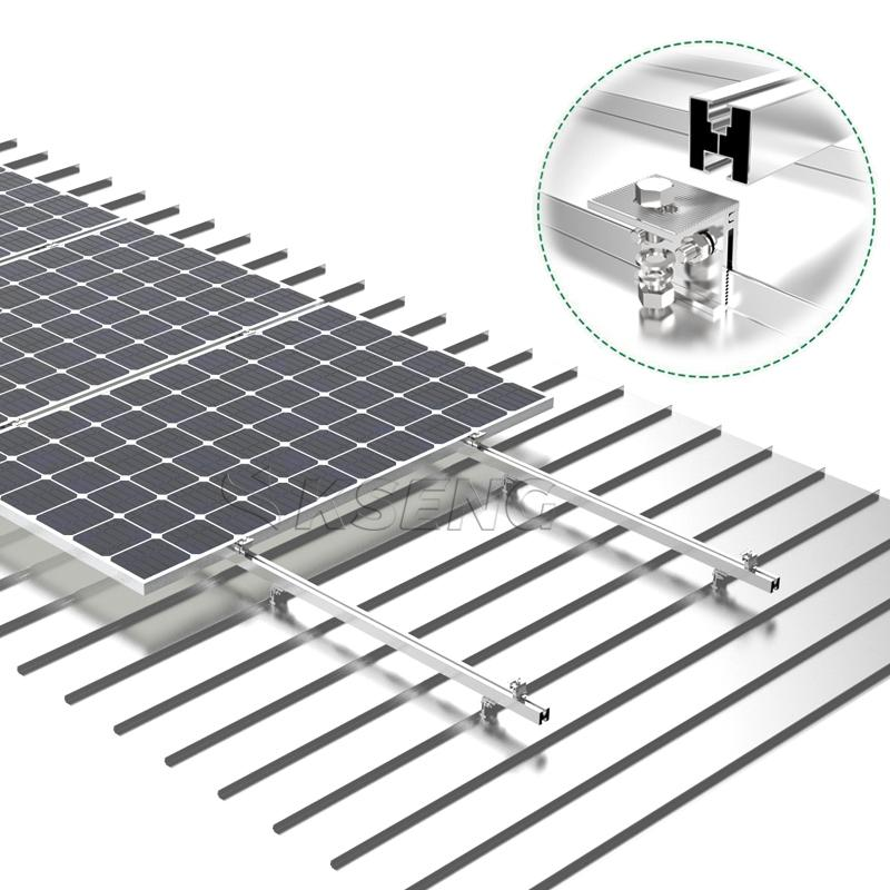 solar roof mounting system