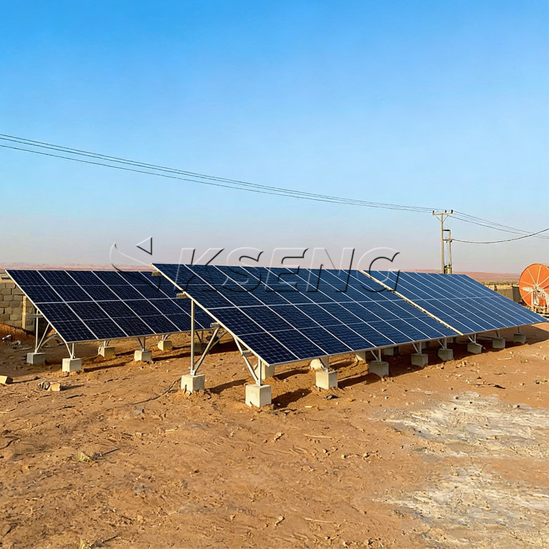 ground solar mounting system