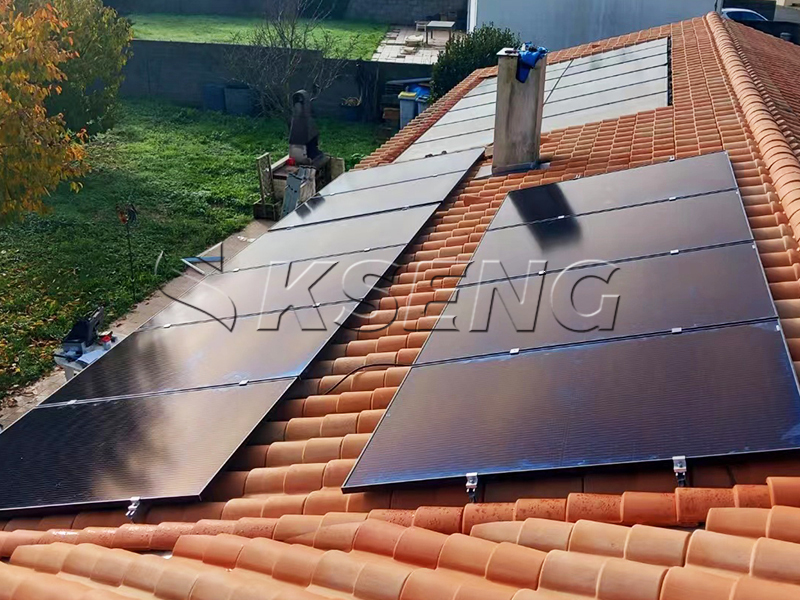 France-Tile Roof Solar Mount System Case