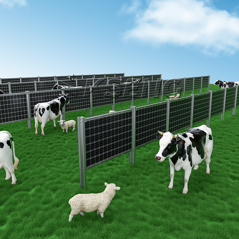 solar farm mounting system