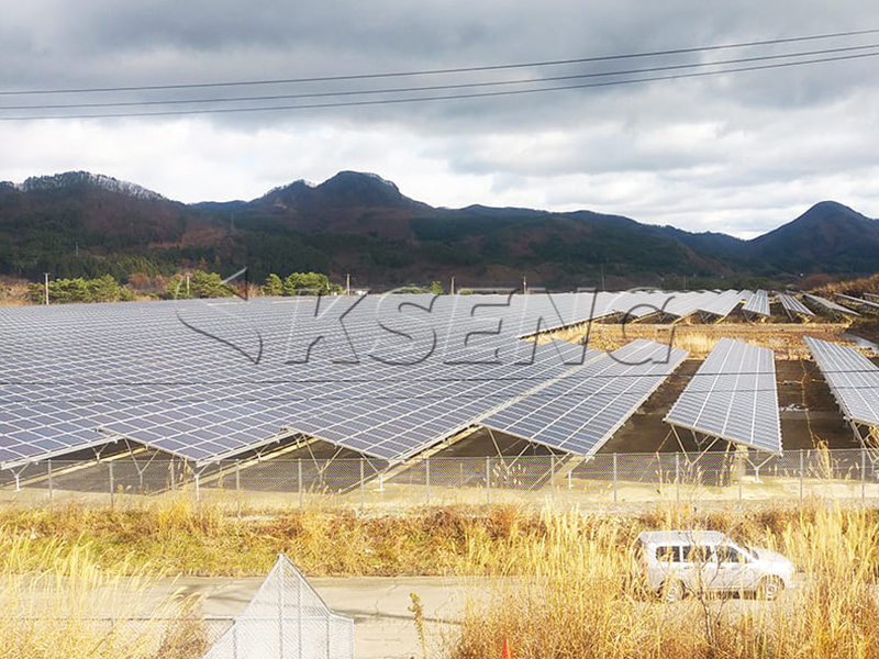 Japan Miyagi Prefecture Shichikashuku solar ground mounting system 9.2MW