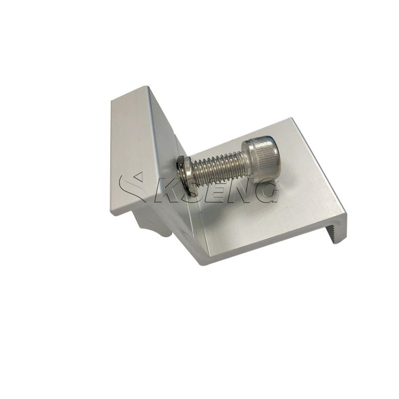 solar end clamp aluminum