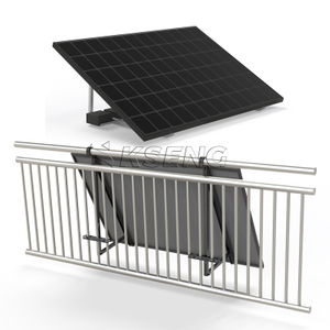 EU Stock Universal Easy Solar Panel Kit Flat Roof Garden Balcony Mounting System Solar Structure