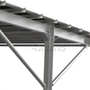 Large Commercial Waterproof Carbon Steel T Solar Carport Structure