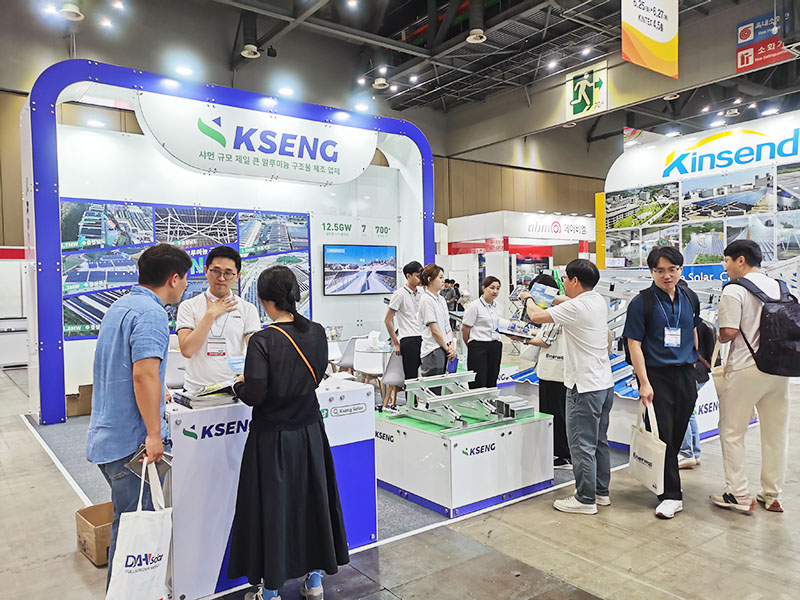EXPO SOLAR & ASEAN Sustainable Energy Week 2024 - Kseng Solar Exhibited Cutting-Edge Solar Racking Solutions in South Korea & Thailand