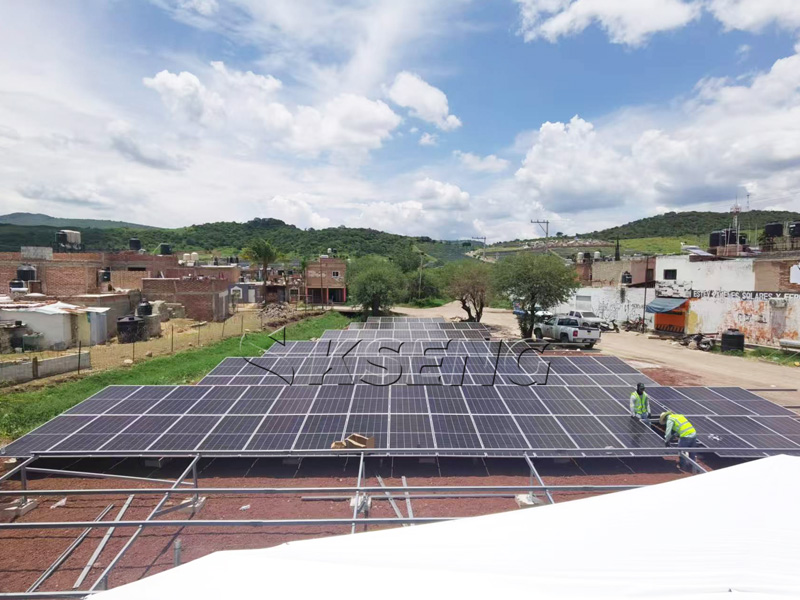 Empowering Sustainability: How Kseng's 200KW Solar Ground Mount System Fuels A Mexican Wastewater Treatment Plant