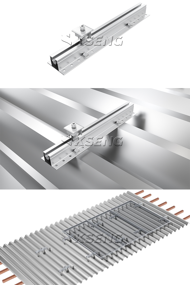 metal roof solar mounting systems mini solar rail