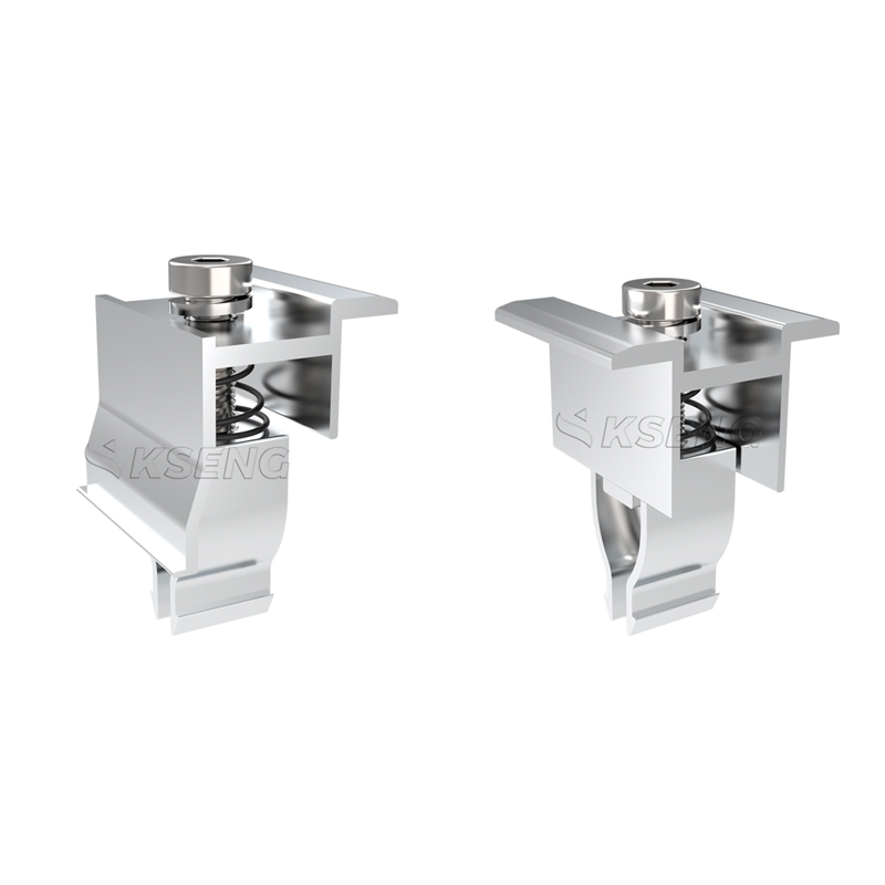 Kseng-CM-0163-mid-clamp-end-clamp-for-securing-solar-panels-to-R061-mounting-rail