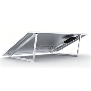 Adjustable Multi-Angle Aluminum Triangle Solar Mounting System Pv Tripod Mount Bracket for Flat Roof & Ground
