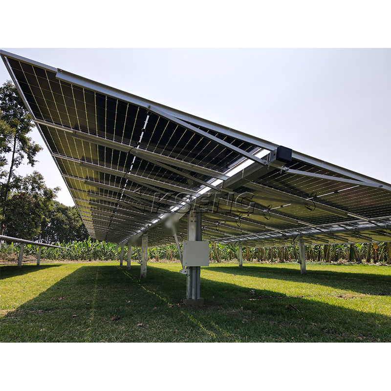 Ground mount solar installation