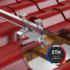 Kseng R121 tile roof solar mounting system for photovoltaic panels
