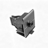 Side view solar mid clamp tight grip design for solar panel mounting