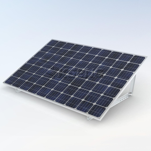 Adjustable Multi-Angle Aluminum Triangle Solar Mounting System Pv Tripod Mount Bracket for Flat Roof & Ground