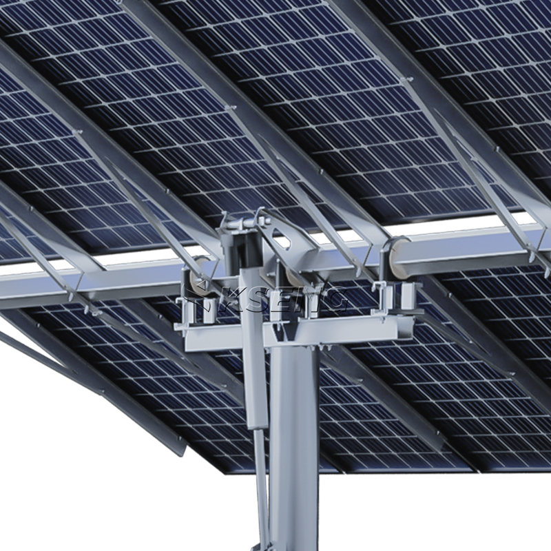 Single Axis Solar Tracker Slew Drive Technology