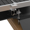KSENG KS-Metal HB hanger bolt solar mounting system installed on metal roof 