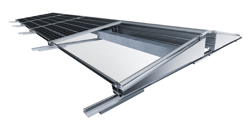Solar Ballast Roof Mounting System