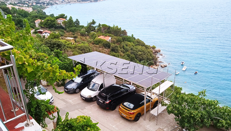 Solar carport