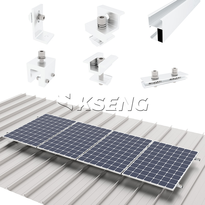 KSENG-Complete-Standing-Seam-Solar-Mount-Accessories-&-Finished-Roof-Installation