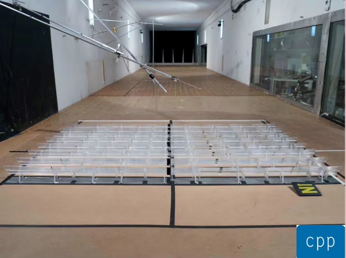 Kseng PV mounting bracket wind tunnel test for wind resistance_看图王