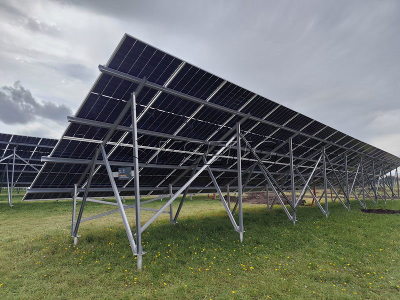 1.4MW Ground Mount Solar Project in Germany Featuring Kseng’s Zn-Al-Mg Coated Steel Mounting System