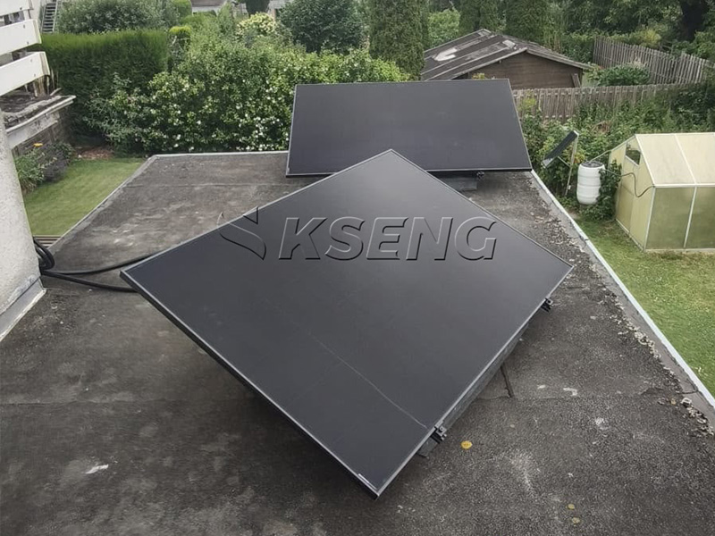 KSENG-easy-solar-bracket-lite-installed-on-German-house-concrete-flat-roof