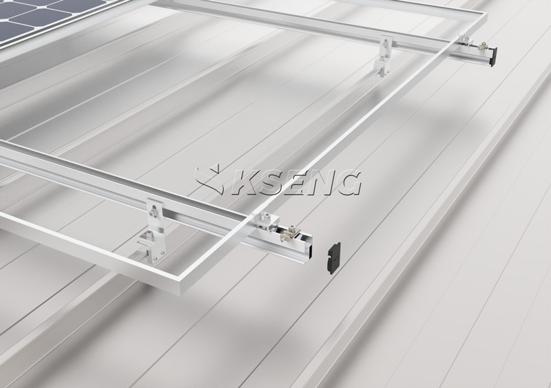 KSENG SUS304 Standing Seam Roof Clamp Non-Penetrating Fixture