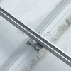 Drill type solar clamp bolted on trapezoidal corrugated metal roof sheet with drilling installation