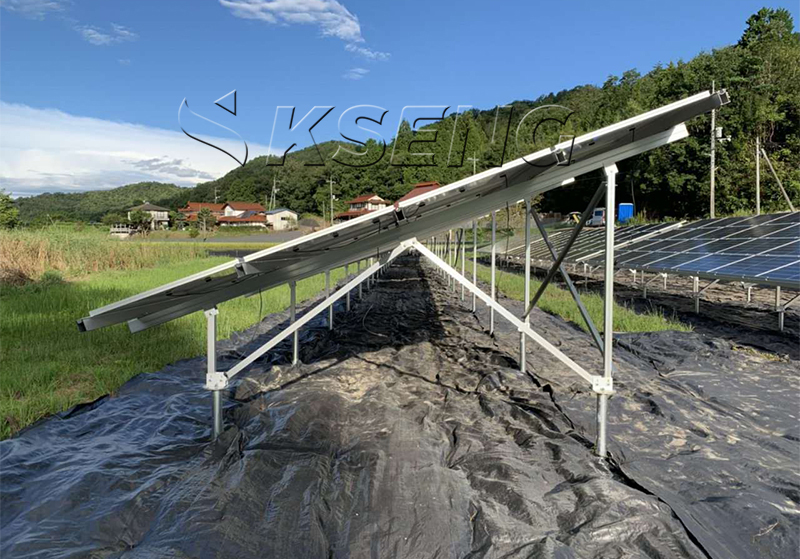 ground solar mounting system