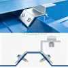 Kseng AL6005-T5 drill type trapezoidal metal roof solar clamp with SUS304 stainless steel fasteners